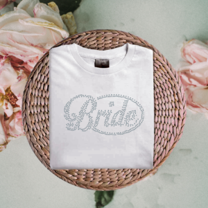 Bride Rhinestone T Shirt (1)