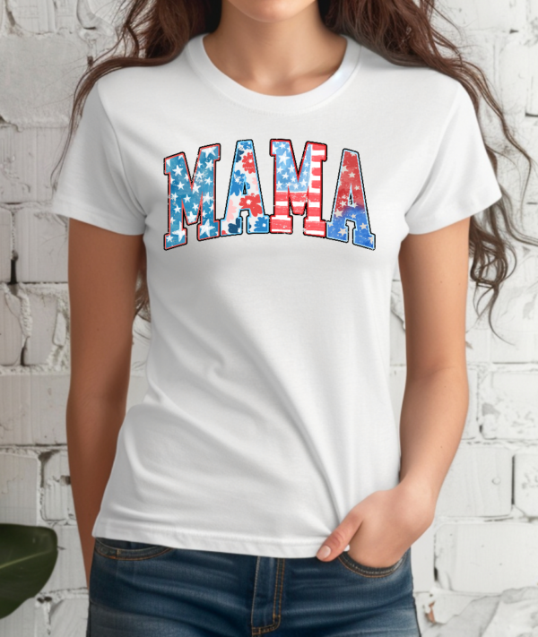 American Mama 4th of July T shirt