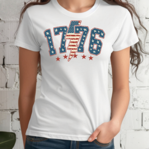 Vintage 1776 4th of July T shirt