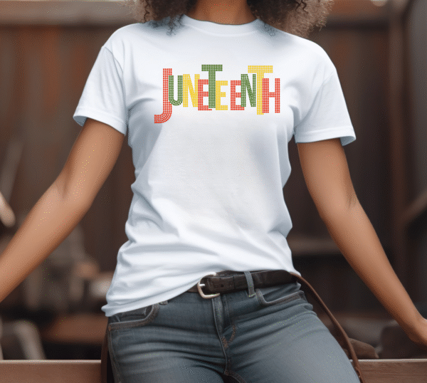 Juneteenth Rhinestone T Shirt
