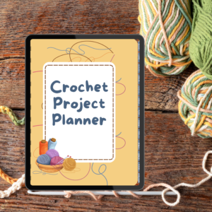 Crochet Digital Planner Mockup 2