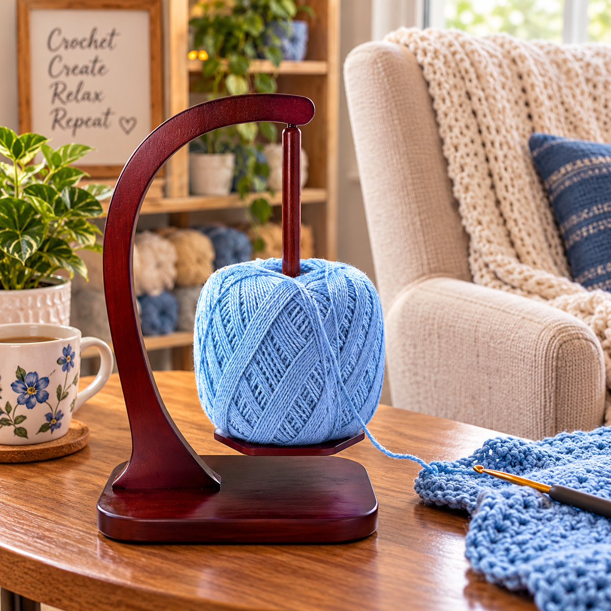 Crochet Yarn Holder