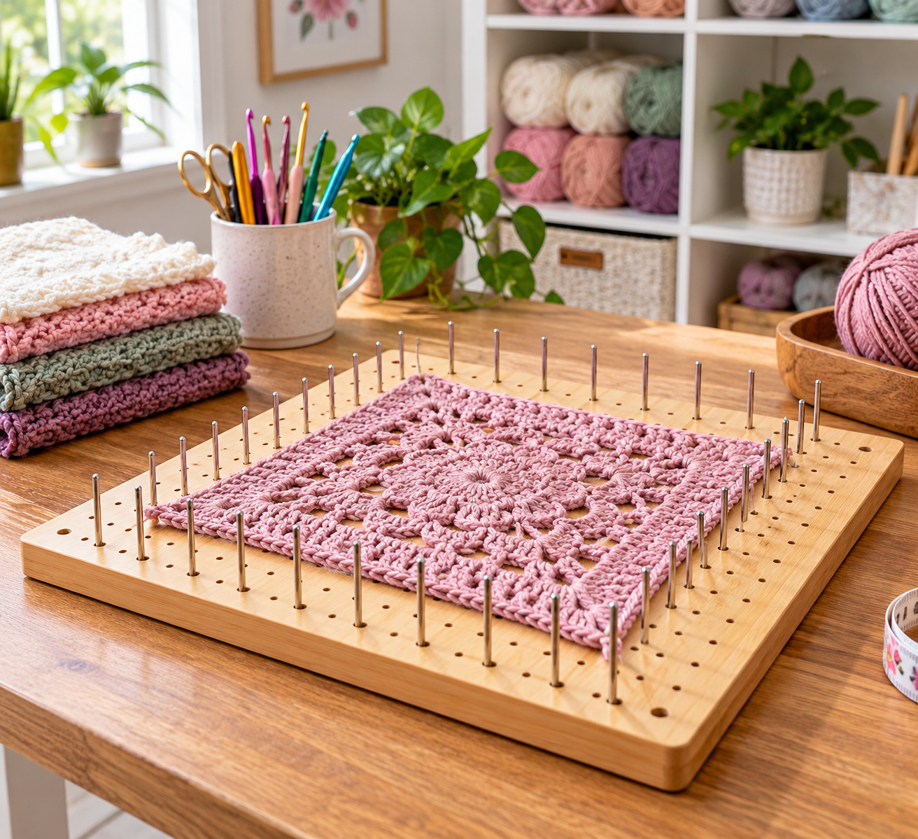 Crochet Blocking Board